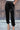 Black Vintage Pocket Velvet Jogger Pants - Street Rider Apparel