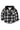 Kids Boys and Girls Fleece-Lined Snap Flannel Shirt,Hooded Plaid Jacket-18