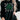 Rhinestone Checkered Lucky Clover Round Neck Sweatshirt - Street Rider Apparel