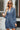 Black Zip up Collared Ribbed Patchwork Sweatshirt Dress with Pockets - Street Rider Apparel