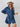 Button Up Flounce Sleeve Mini Denim Dress - Street Rider Apparel