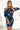 Numoco 13-160 Sporty dress - colorful flowers on a dark blue background-1