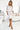 Numoco 13-162 Sporty dress with pockets and ties - beige flowers-1