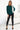 Numoco 140-24 Business blouse with long sleeves and tie at front - green-3