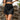 Drawstring Straight Hem Denim Mini Skirt with Pocket - Street Rider Apparel