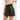 Sofia Women's Genuine Leather Mini Length Crossover Skirt-5