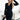 Numoco 170-13 Lace dress with neckline - black-0