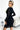 Numoco 170-13 Lace dress with neckline - black-2
