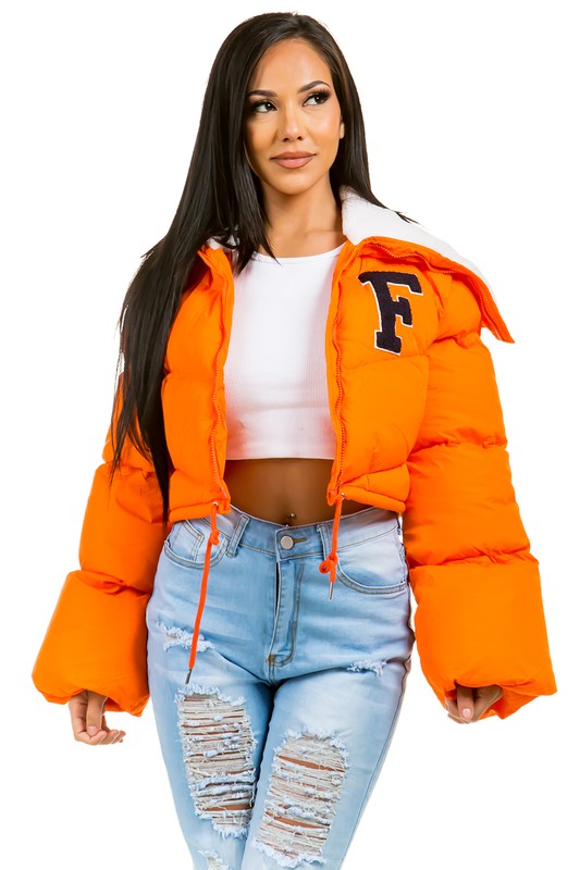 SEXY PUFFER FUZZY TEDDY JACKET