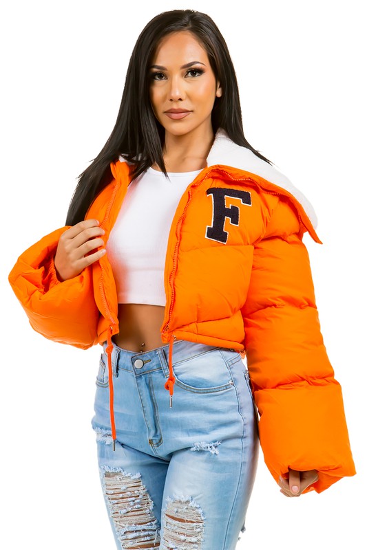 SEXY PUFFER FUZZY TEDDY JACKET