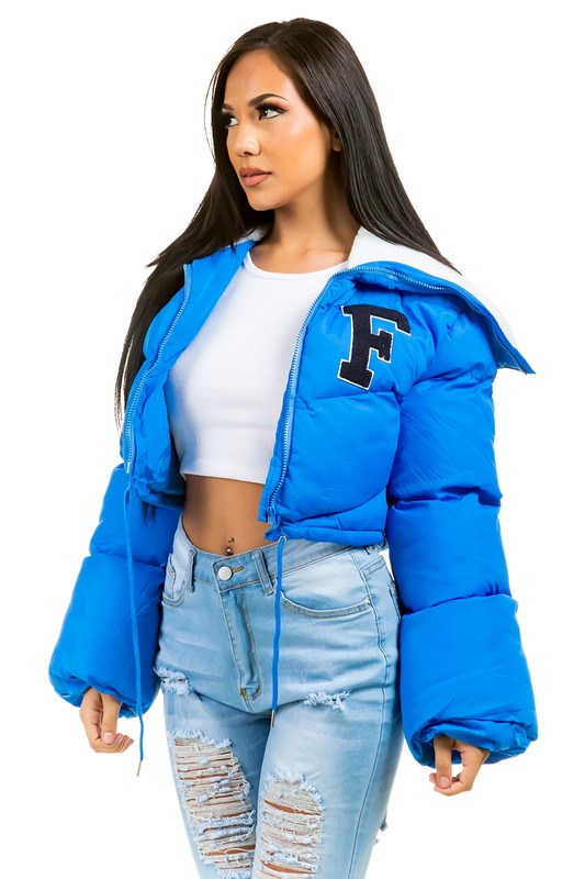 SEXY PUFFER FUZZY TEDDY JACKET