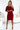 Numoco 189-11 Cotton dress with back neckline - burgundy-3