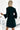 Numoco 190-10 MARGARET dress with lace on the sleeves - dark green-2