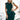Numoco 192-15 Elegant midi dress with frill - green-0
