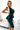 Numoco 192-15 Elegant midi dress with frill - green-3