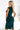 Numoco 192-16 Elegant midi dress with frill - green-2