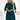 Numoco 195-11 ALICE Trapeze dress with bows - green-0