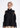 Quarta Open Shoulders Black Premium Poplin Shirt-3
