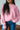 Pink Horizontal Ribbed Exposed Seam Detail Drop Shoulder Baggy Pullover - Street Rider Apparel