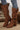 Coffee Suede Double Buckled Side Zipped Mid-calf Boots - Street Rider Apparel