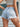 Distressed Raw Hem Denim Shorts - Street Rider Apparel