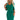 Numoco 255-4 IRIS Pleat Dress with Neckline - Green-0