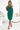 Numoco 255-4 IRIS Pleat Dress with Neckline - Green-3