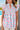 Ruffled Printed Notched Cap Sleeve Blouse - Street Rider Apparel