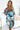 Numoco 281-7 SOPHIE Comfortable dress with pockets Oversize - blue-gold waves-2