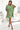 Numoco 287-27 SOFIA Butterfly dress with a binding at the waist - olive color-1