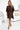 Numoco 287-33 SOFIA Butterfly dress with a binding at the waist - chocolate color-3