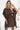 Numoco 287-33 SOFIA Butterfly dress with a binding at the waist - chocolate color-2