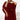 Numoco 287-34 SOFIA Butterfly dress with a binding at the waist - Burgundy color-0