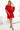 Numoco 287-35 SOFIA Butterfly Dress with Waist Tie - Red-1