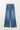 Coffee High Waist Button Fly Seamed Raw Hem Flare Jeans - Street Rider Apparel