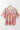 Printed Round Neck Half Sleeve Blouse - Street Rider Apparel