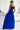 Numoco 299-17 CHIARA elegant maxi dress with straps - blue with glitter-2