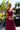 Numoco 299-19 CHIARA elegant long maxi dress with straps - fuchsia with glitter-3