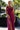 Numoco 299-19 CHIARA elegant long maxi dress with straps - fuchsia with glitter-0