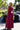 Numoco 299-19 CHIARA elegant long maxi dress with straps - fuchsia with glitter-2