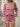Striped Round Neck Top and Shorts Sweater Set - Street Rider Apparel