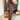 Brown Varsity Striped Leopard Drawstring Pant Set - Street Rider Apparel