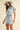 Annie Wear Elastic Waistband Short Sleeve Denim Romper - Street Rider Apparel