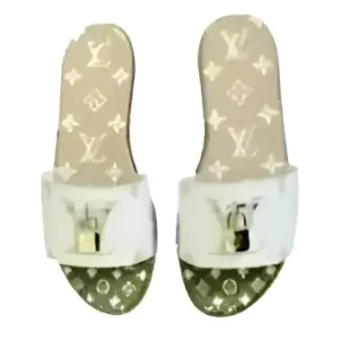 FASHION DESIGN LOUIS VUITTON FLAT SANDALS