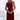 Numoco 311-15 LILA Pleated dress with short sleeves - color burgundy-0