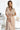 Numoco 315-6 EMILY Pleated dress with ruffles on the shoulders and neckline - beige-1