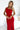 Numoco 317-4 One shoulder long dress - red-1
