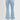 RISEN Full Size Raw Hem Distressed Cropped Flare Jeans Plus Size