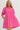 Oh Frill Notched Puff Sleeve Babydoll Mini Dress - Street Rider Apparel