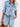 Drawstring Half Button Half Sleeve Denim Romper - Street Rider Apparel